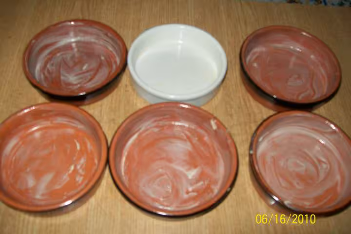Clafoutis aux pommes individuels