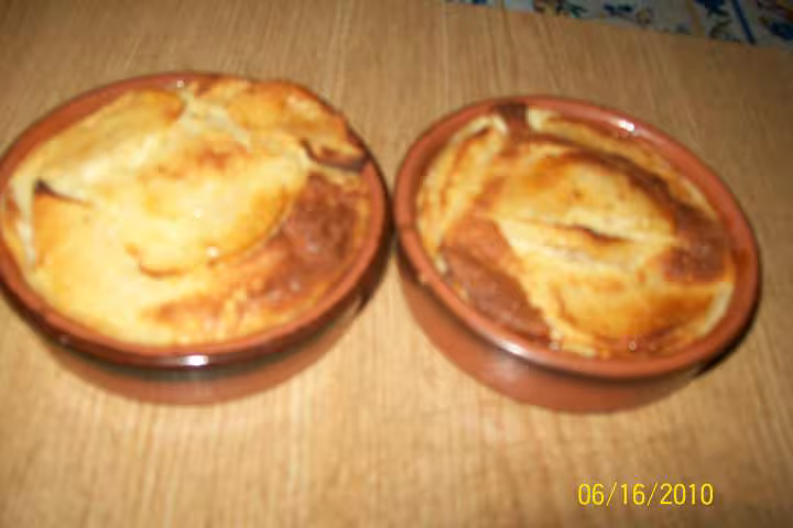 Clafoutis aux pommes individuels