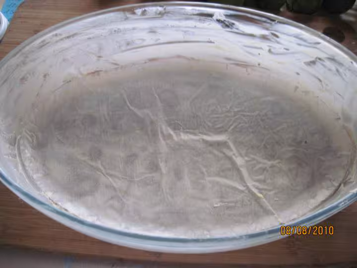Clafoutis aux reine claude au fromage de brousse