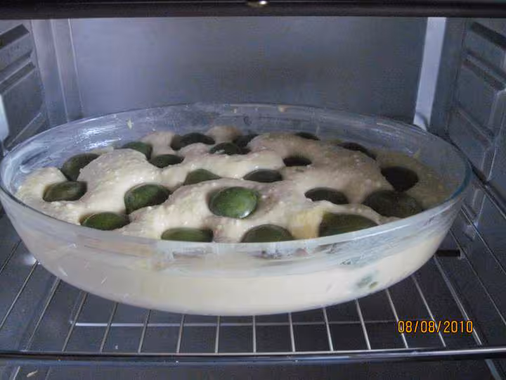 Clafoutis aux reine claude au fromage de brousse