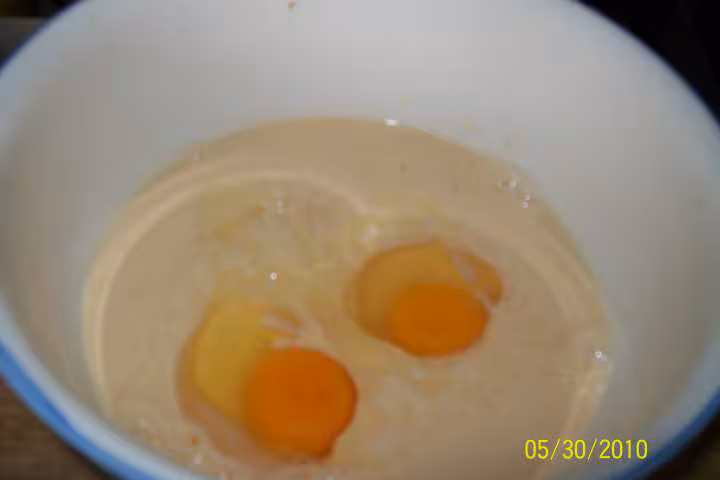 Clafoutis de kiwis jaunes