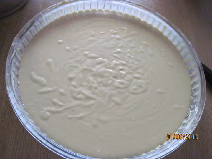 Clafoutis fromage de brousse et aux abricots