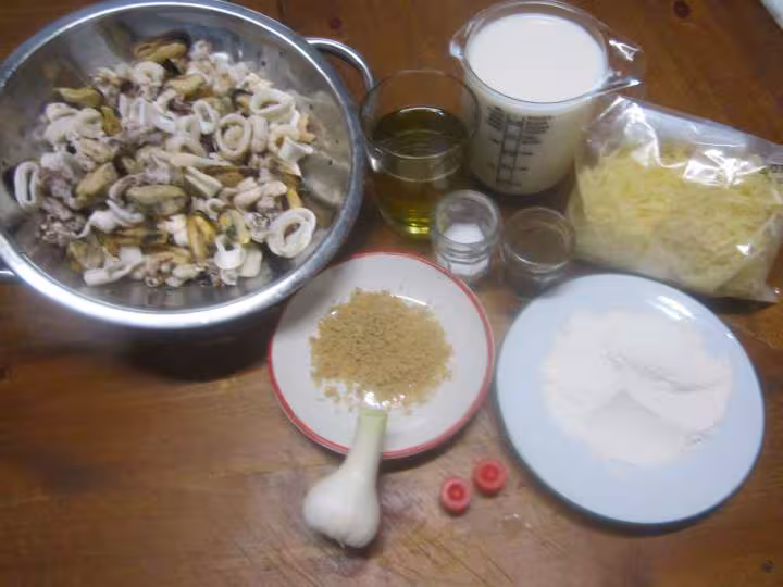 Cocktail de fruits mer sauce blanche safrane