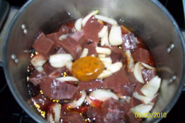 Coeur de boeuf aux carottes