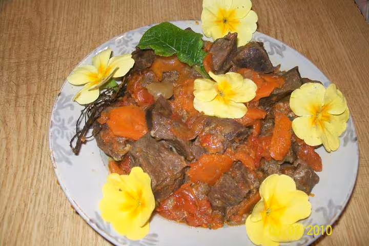 Coeur de boeuf aux carottes