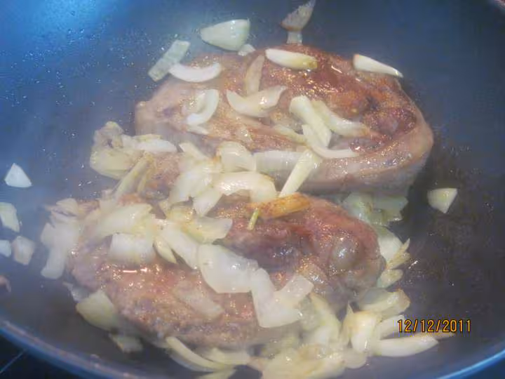 Collier d agneau au pleurote sauce madere