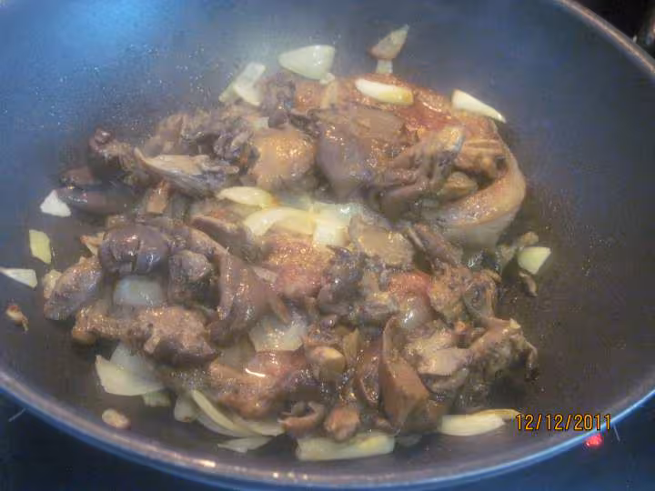Collier d agneau au pleurote sauce madere