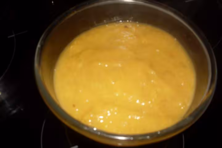 Compote de melon mangue pommes vanille