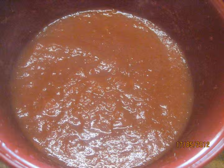 Compote de rhubarbe et pommes micro ondes