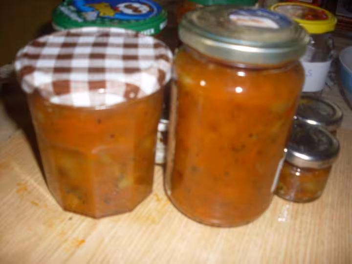 Confiture abricots kiwis