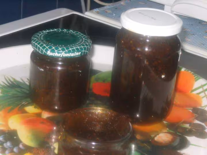 Confiture cafe soluble amp noisettes photos