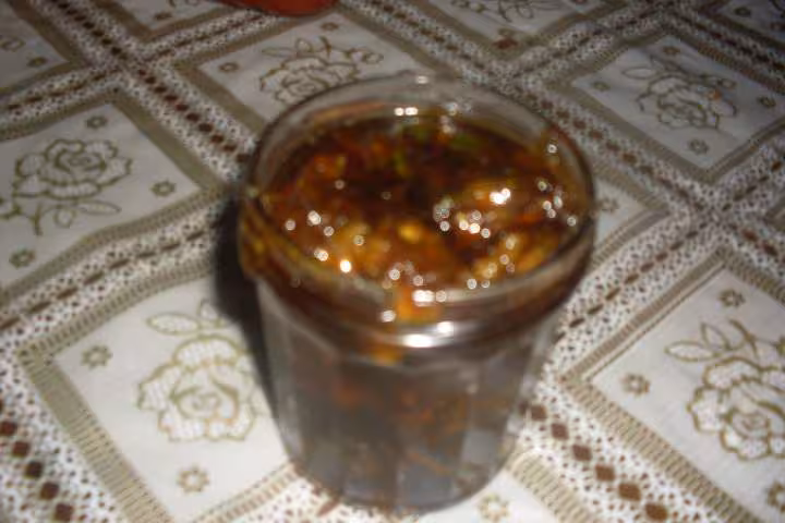 Confiture courgettes poire