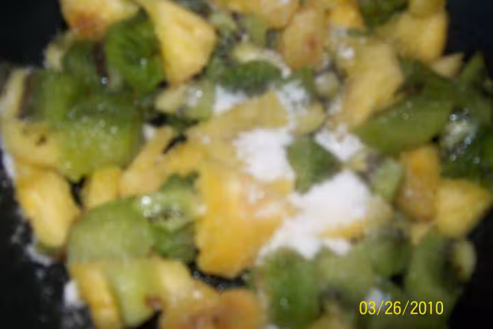 Confiture d ananas et kiwis