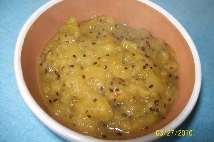 Confiture d ananas et kiwis