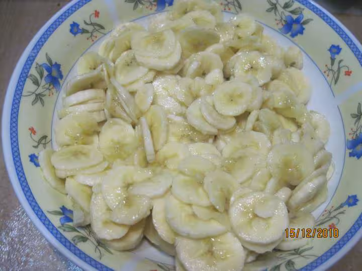 Confiture de bananes et kiwis