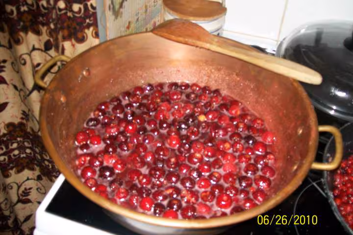 Confiture de cerises