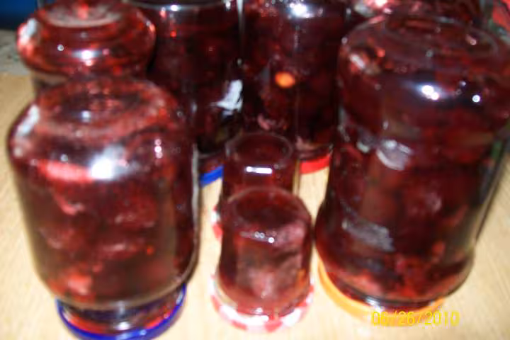 Confiture de cerises