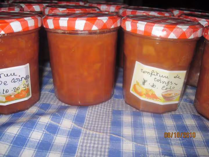 Confiture de coings a ma facon