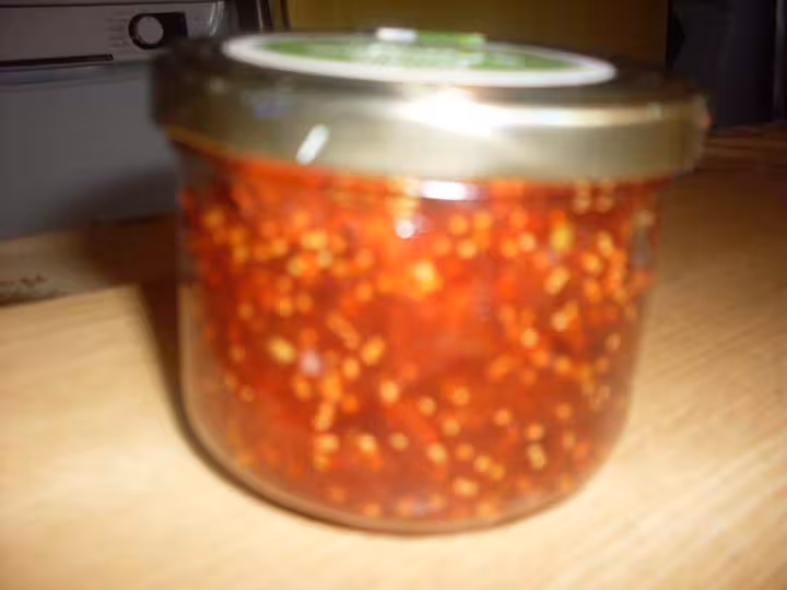 Confiture de figues tomates poireau