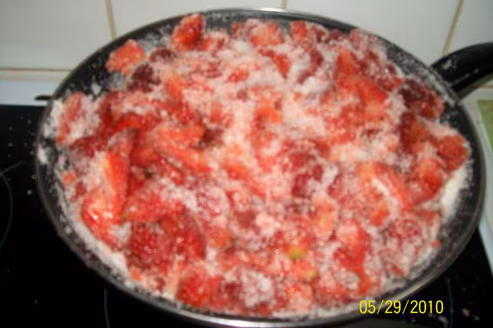 Confiture de fraises