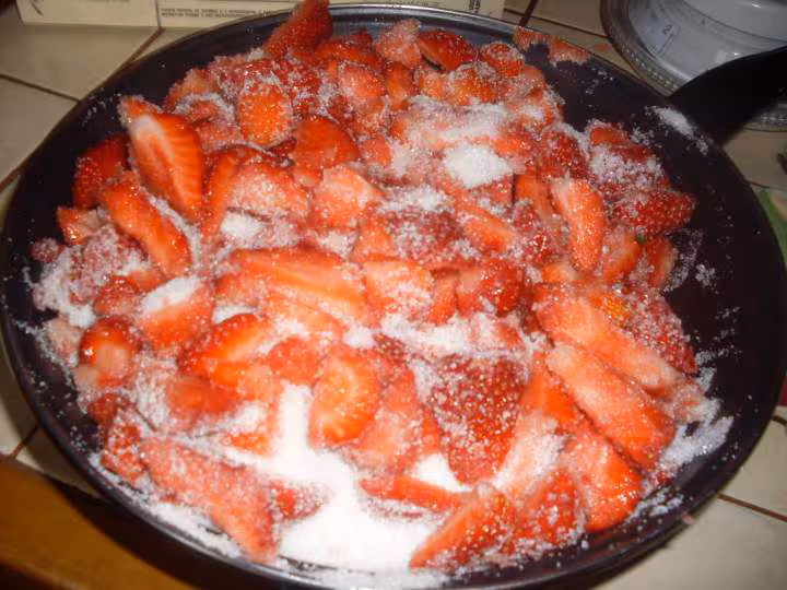 Confiture de fraises
