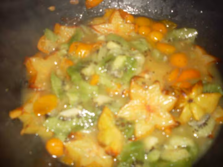 Confiture de fruits exotique