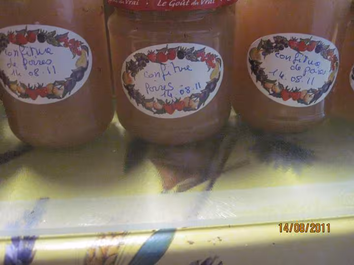 Confiture de poires