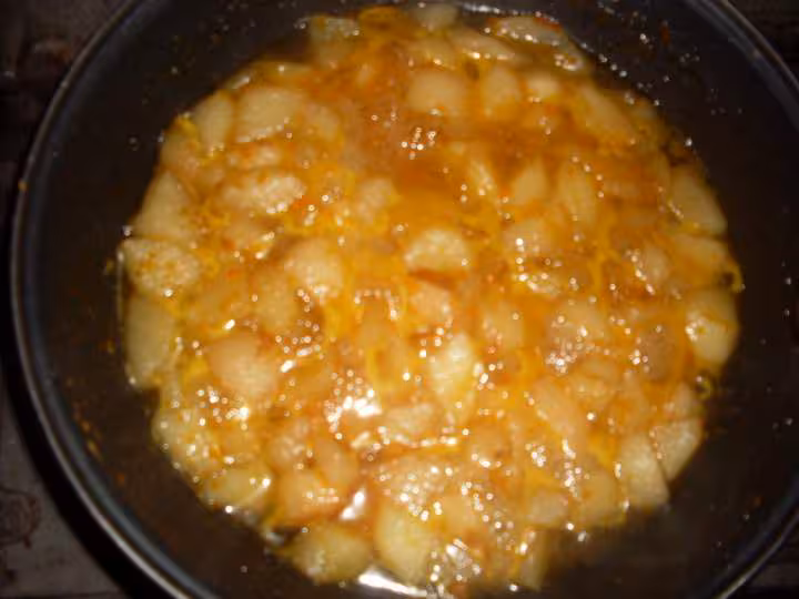 Confiture de poires amp carottes