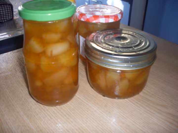 Confiture de poires amp carottes