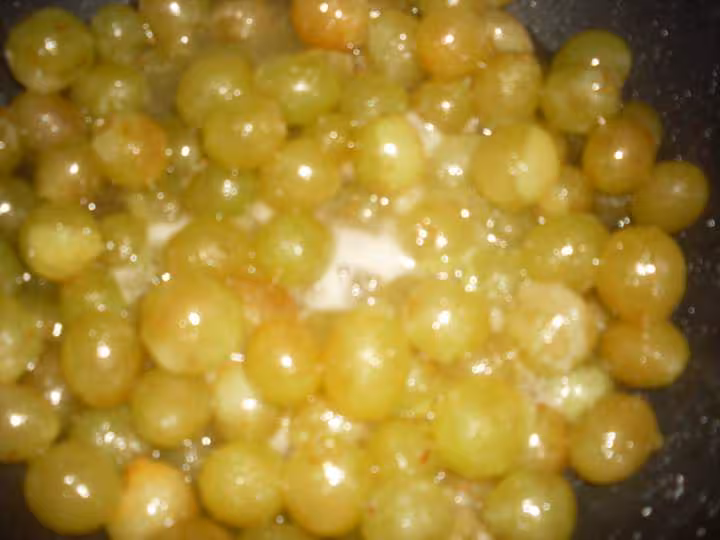 Confiture de raisin blanc