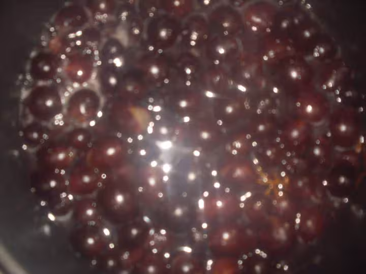 Confiture de raisins muscat