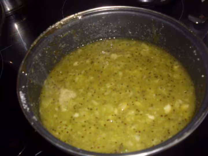 Confiture marmelade de kiwis au miel chataignier