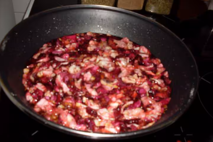 Confiture marmelade de roses