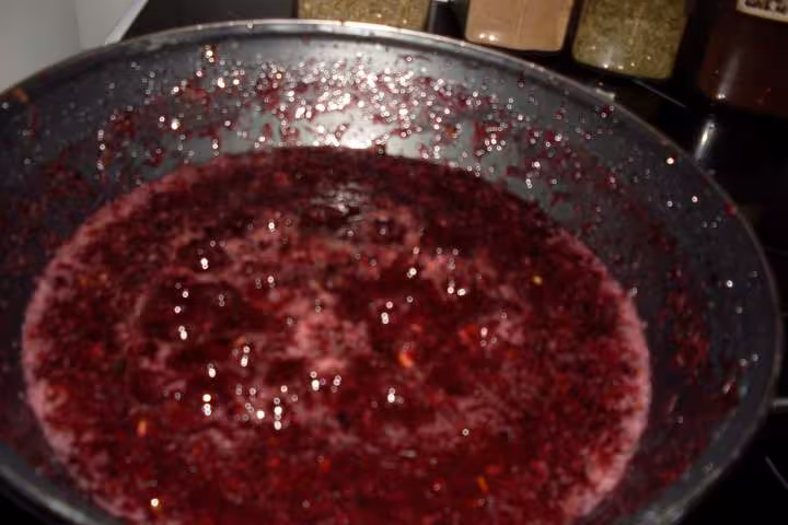 Confiture marmelade de roses