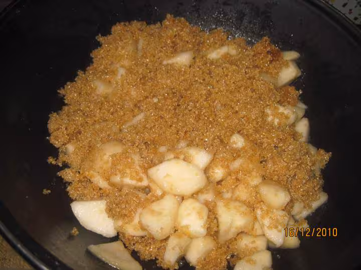 Confituren de poires au sucre roux