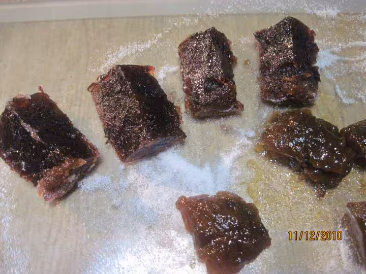 Confitures trops confites pate de fruits
