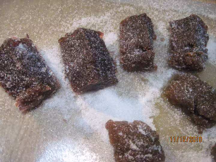 Confitures trops confites pate de fruits