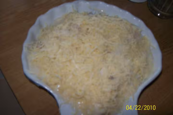 Coquille de poisson a l oseille gratine