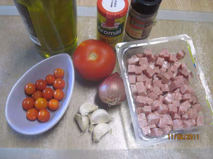 Coquilles d alsace a l oseille et des de jambon