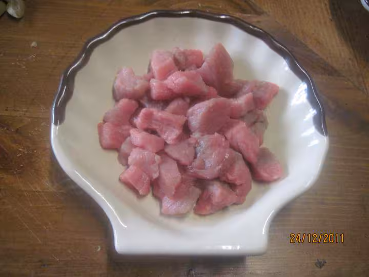 Coquilles de veau au trompette de mort