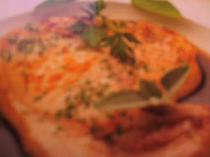 Cotes de porc a la sauce cafe