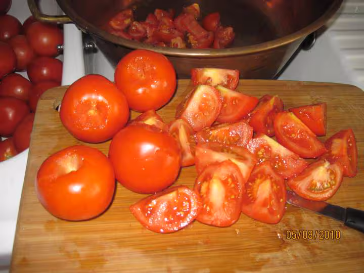 Coulis de tomates assaisonnes