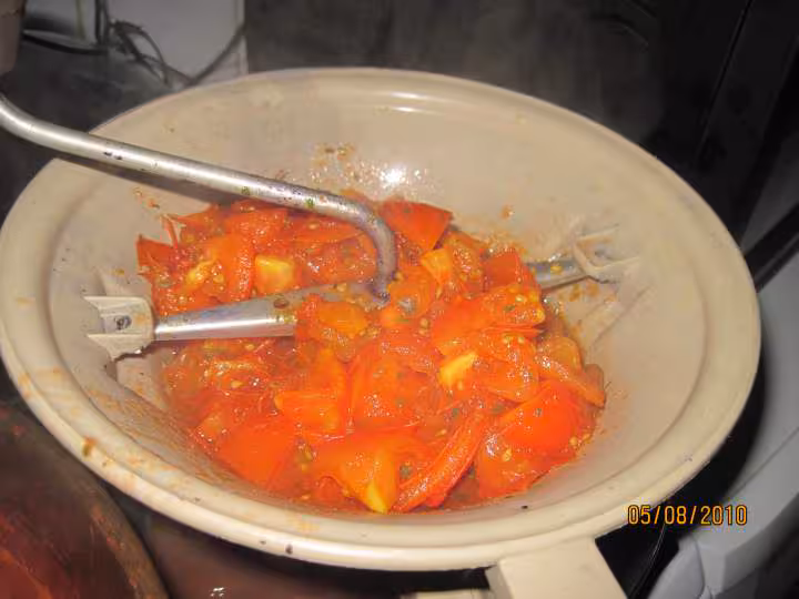 Coulis de tomates assaisonnes