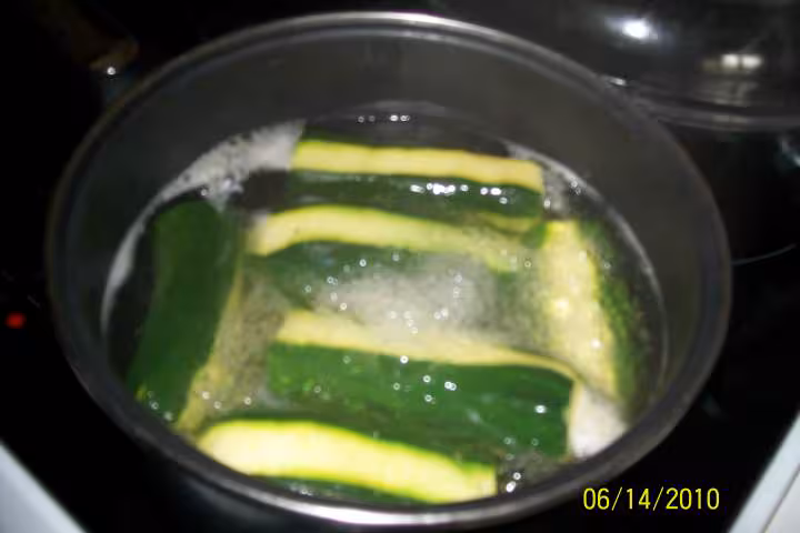 Courgettes aux jambon gratinees