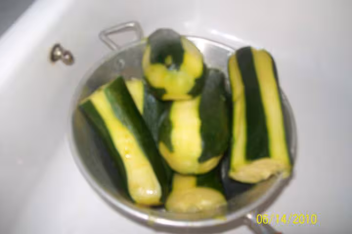 Courgettes aux jambon gratinees