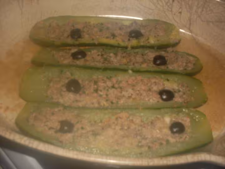 Courgettes farcies