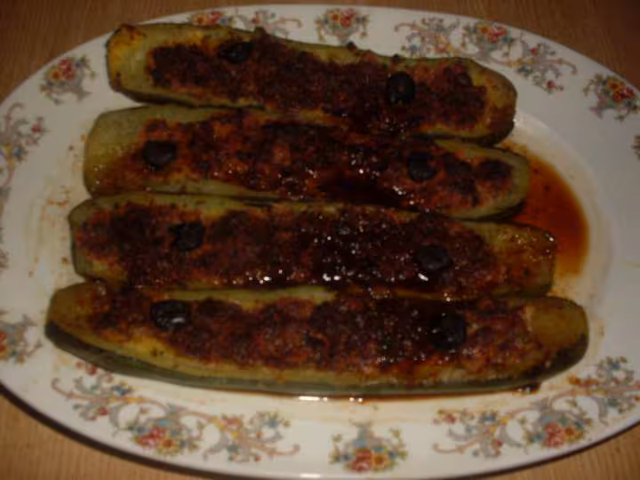 Courgettes farcies