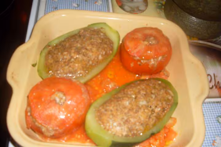 Courgettes tomates farcis