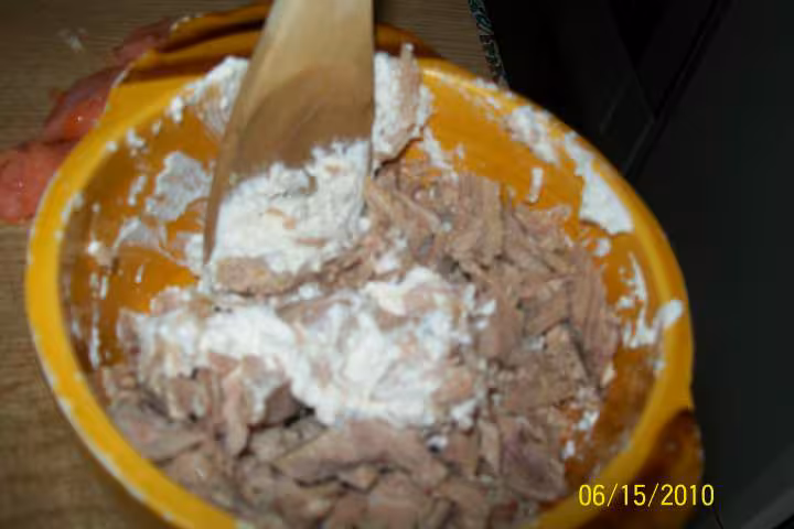 Couronne de riz au thon saumon et fromage