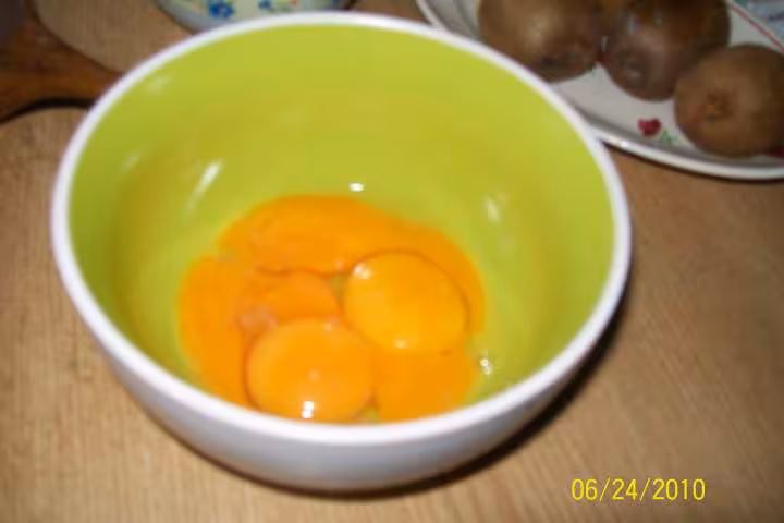 Creme de semoule aux kiwis
